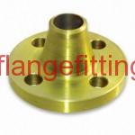 yellow-golden-painting-weld-neck-flanges