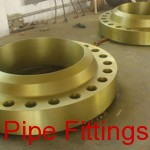 yellow weld neck flanges